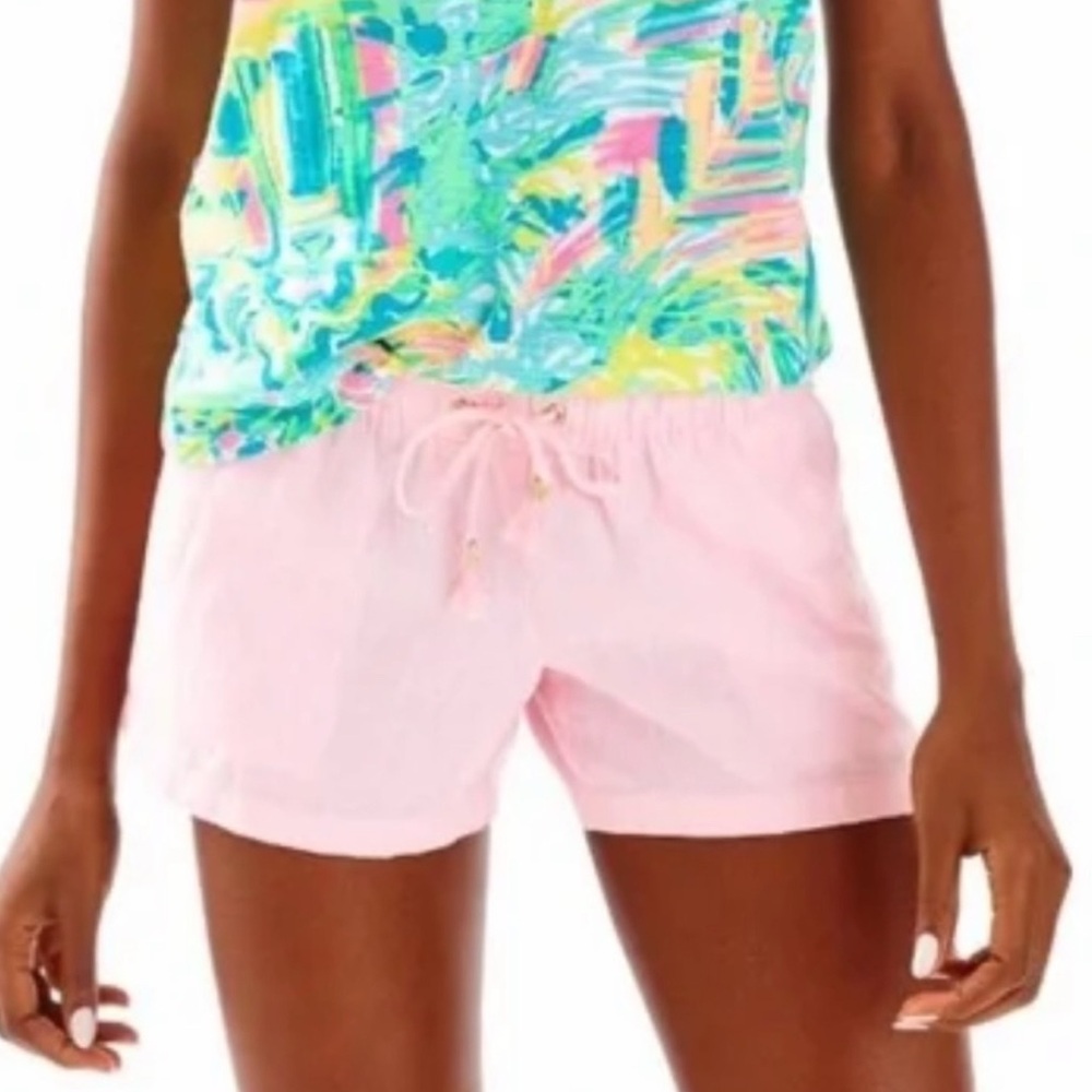 Lilly Pulitzer Baybreeze Linen Shorts